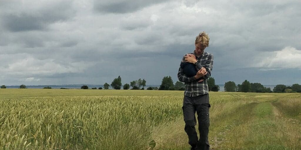 Baby putning på 4. måned